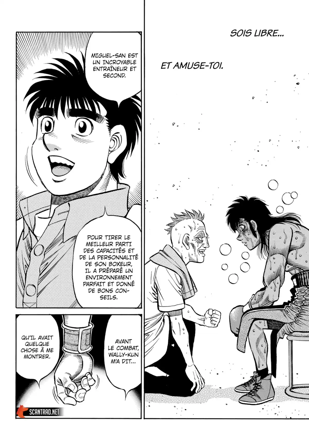 Hajime no Ippo Chapitre 1412 page 10