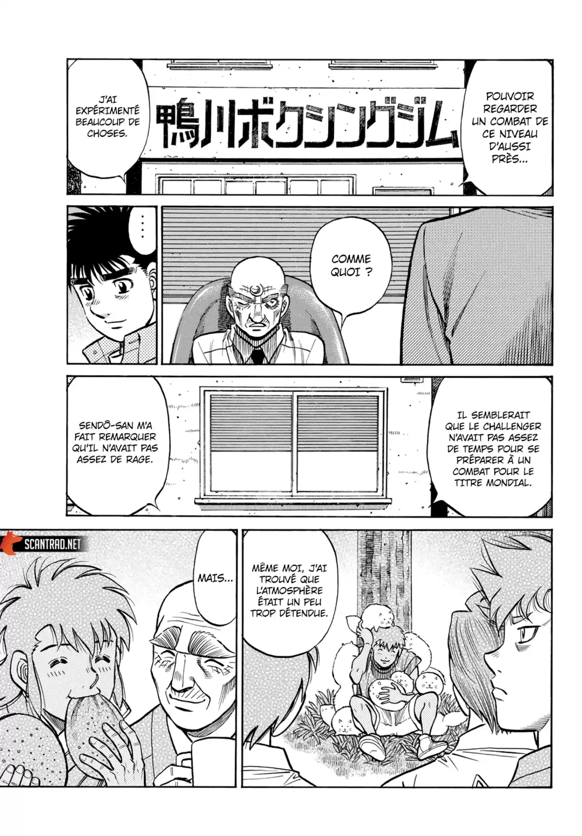 Hajime no Ippo Chapitre 1412 page 9