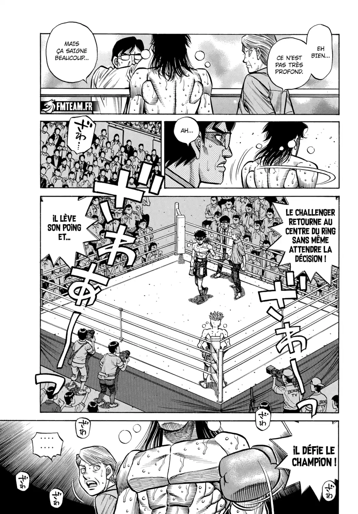 Hajime no Ippo Chapitre 1464 page 10