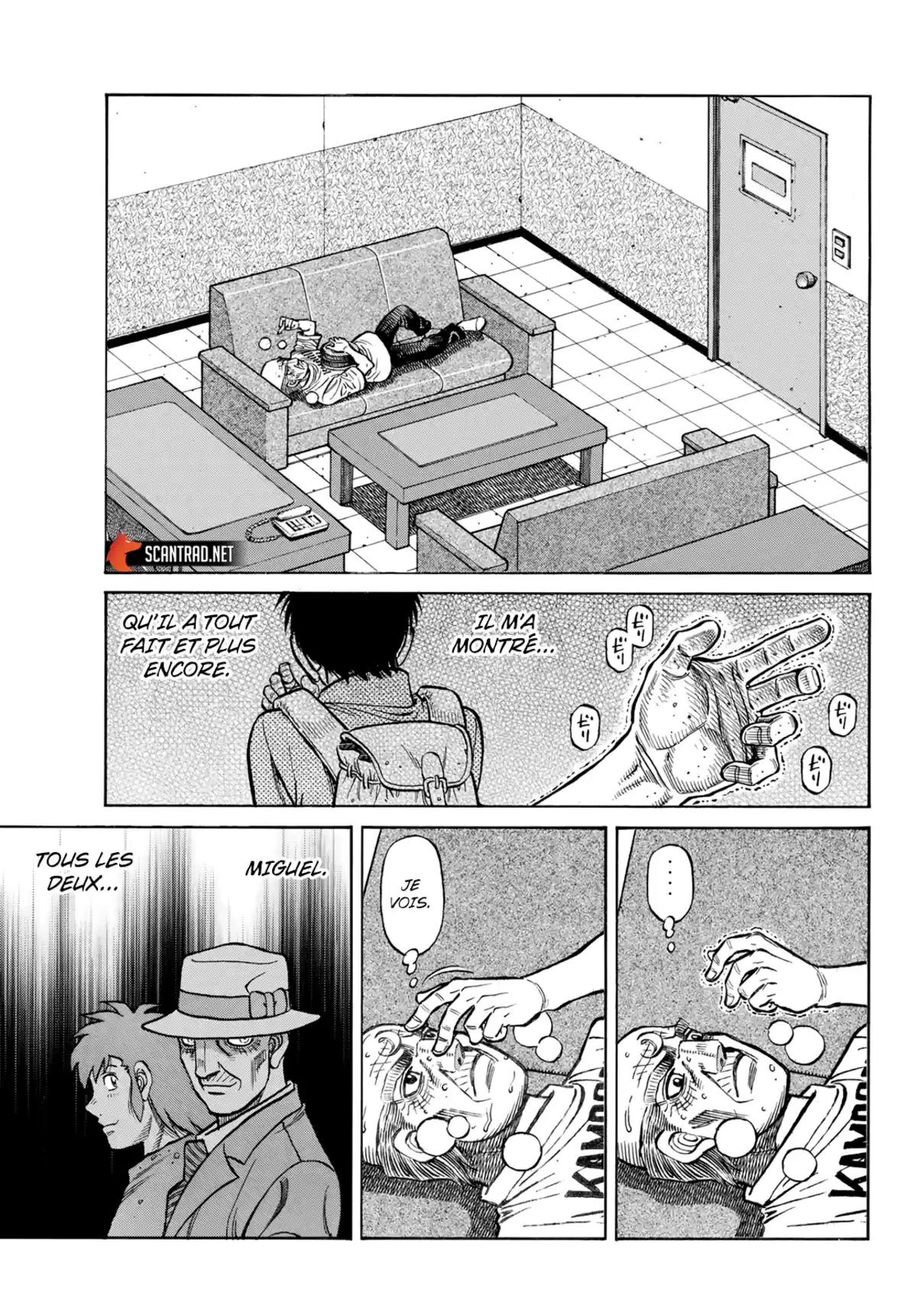 Hajime no Ippo Chapitre 1413 page 6