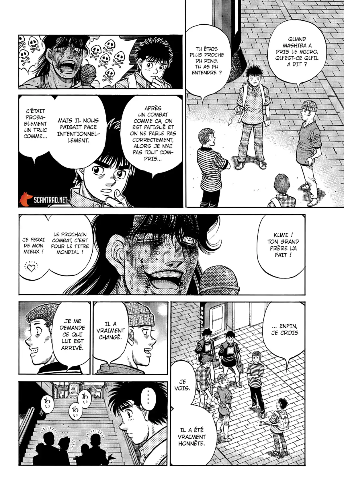 Hajime no Ippo Chapitre 1375 page 10