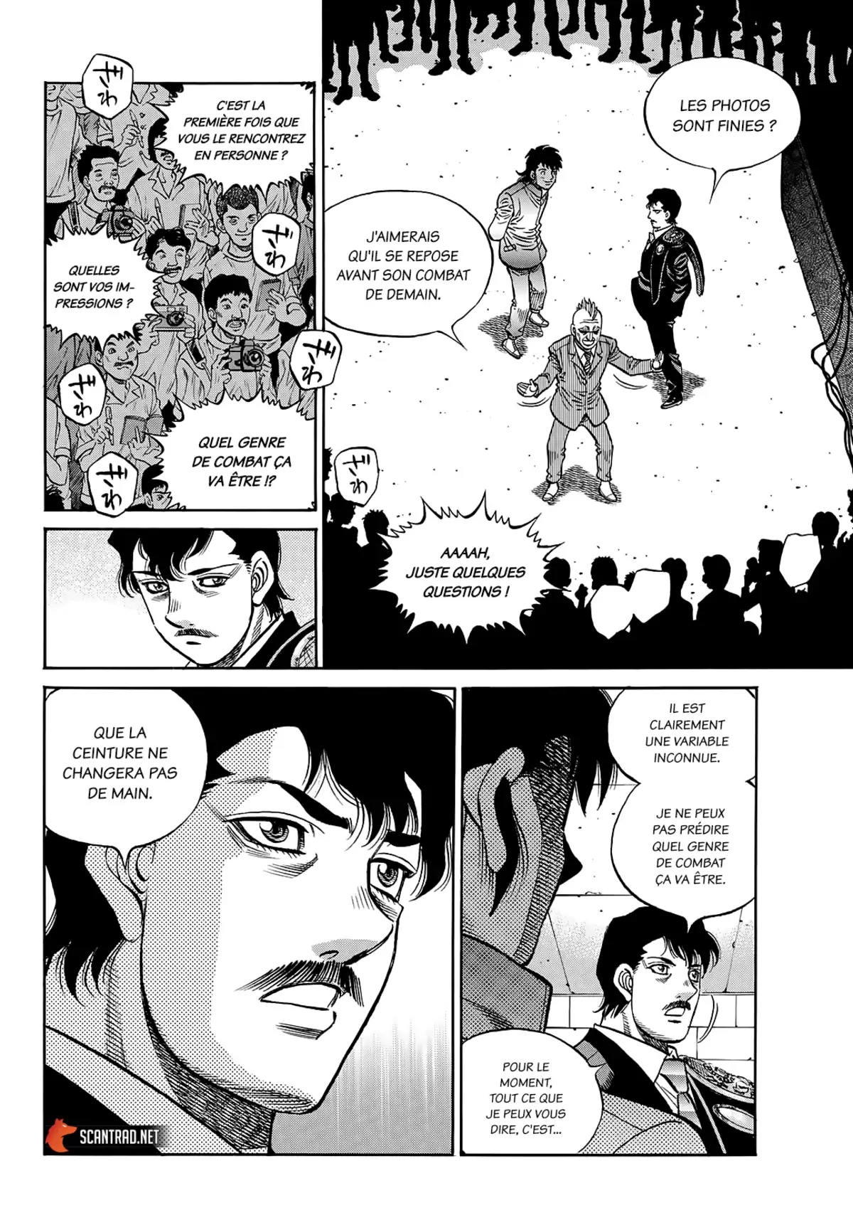 Hajime no Ippo Chapitre 1388 page 12