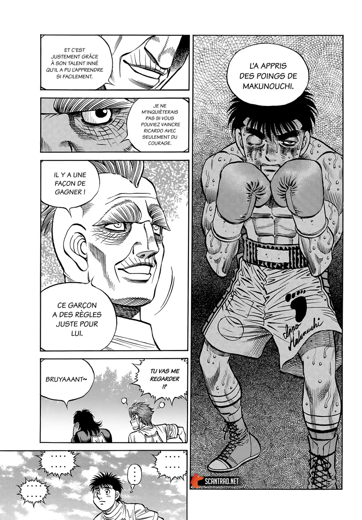 Hajime no Ippo Chapitre 1388 page 5