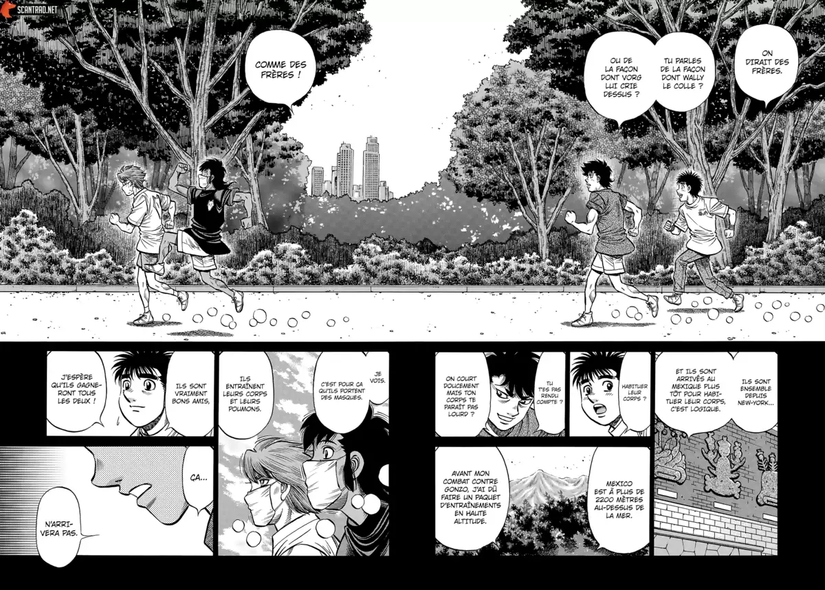 Hajime no Ippo Chapitre 1388 page 6