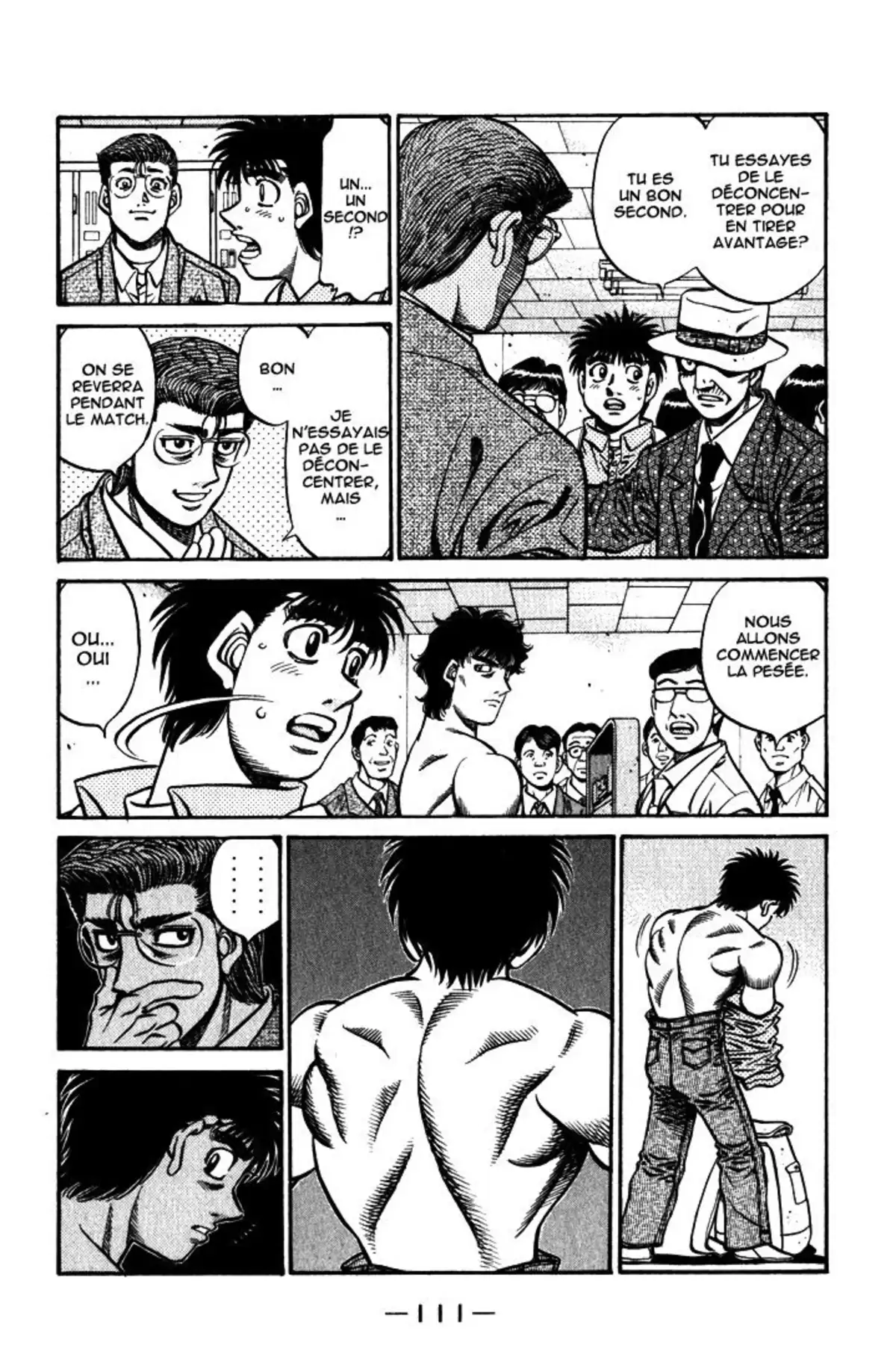 Hajime no Ippo Volume 63 page 110