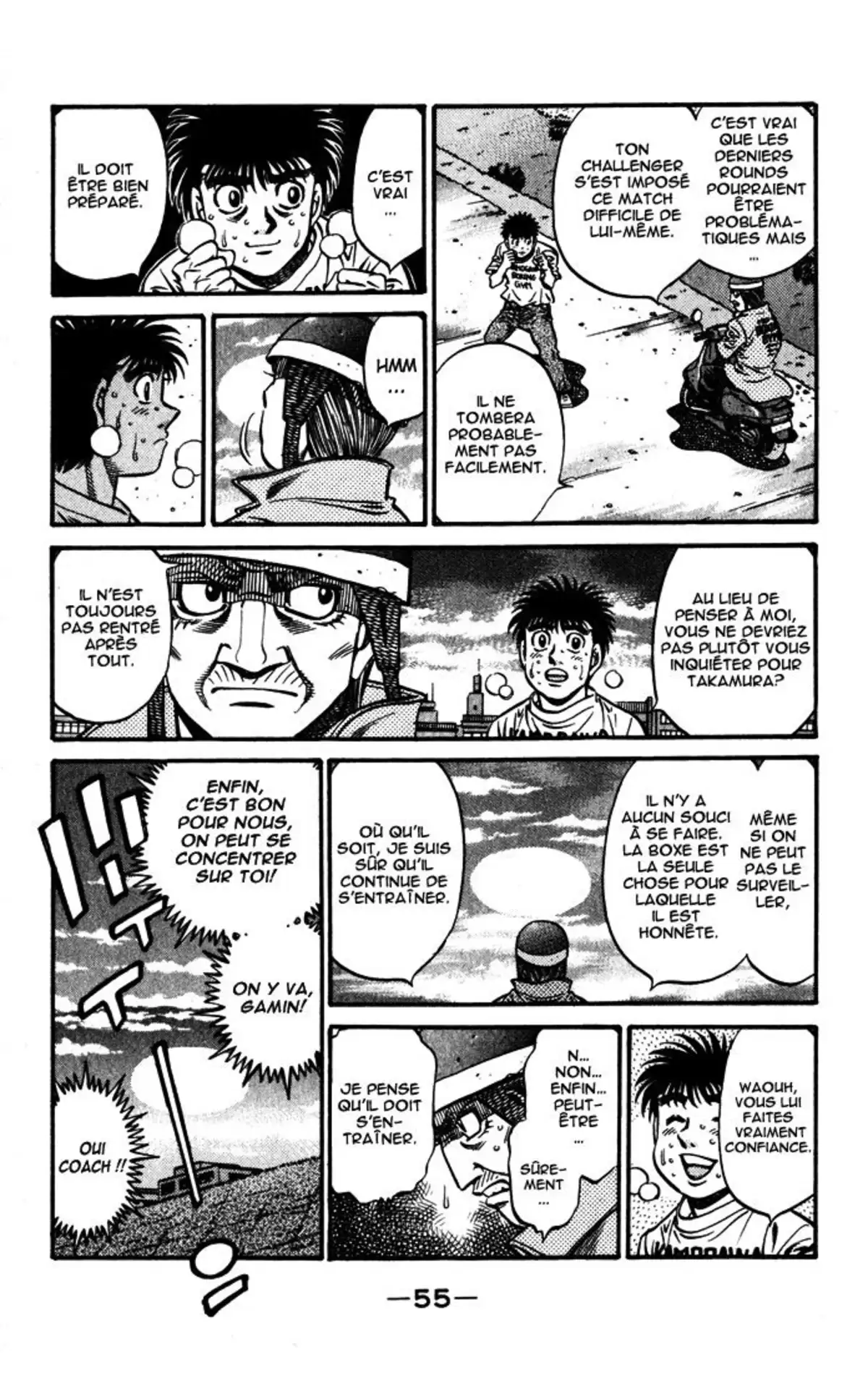 Hajime no Ippo Volume 63 page 54