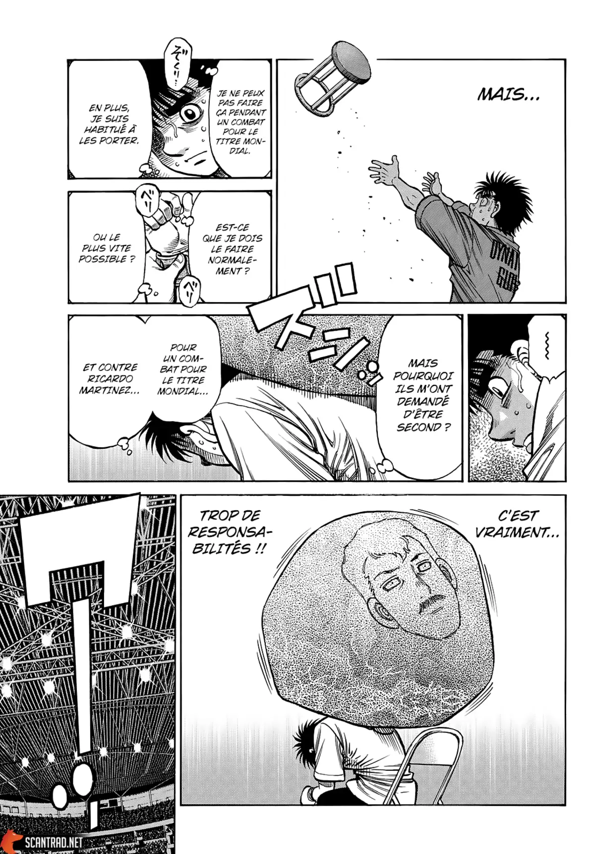 Hajime no Ippo Chapitre 1390 page 3