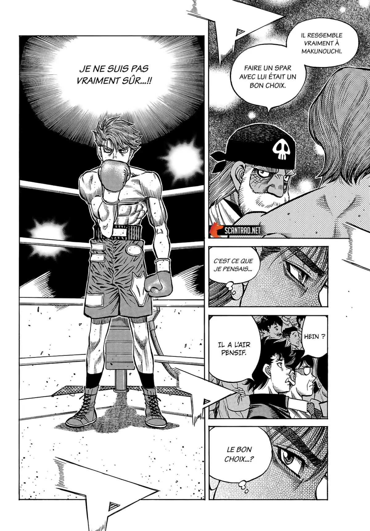 Hajime no Ippo Chapitre 1390 page 7