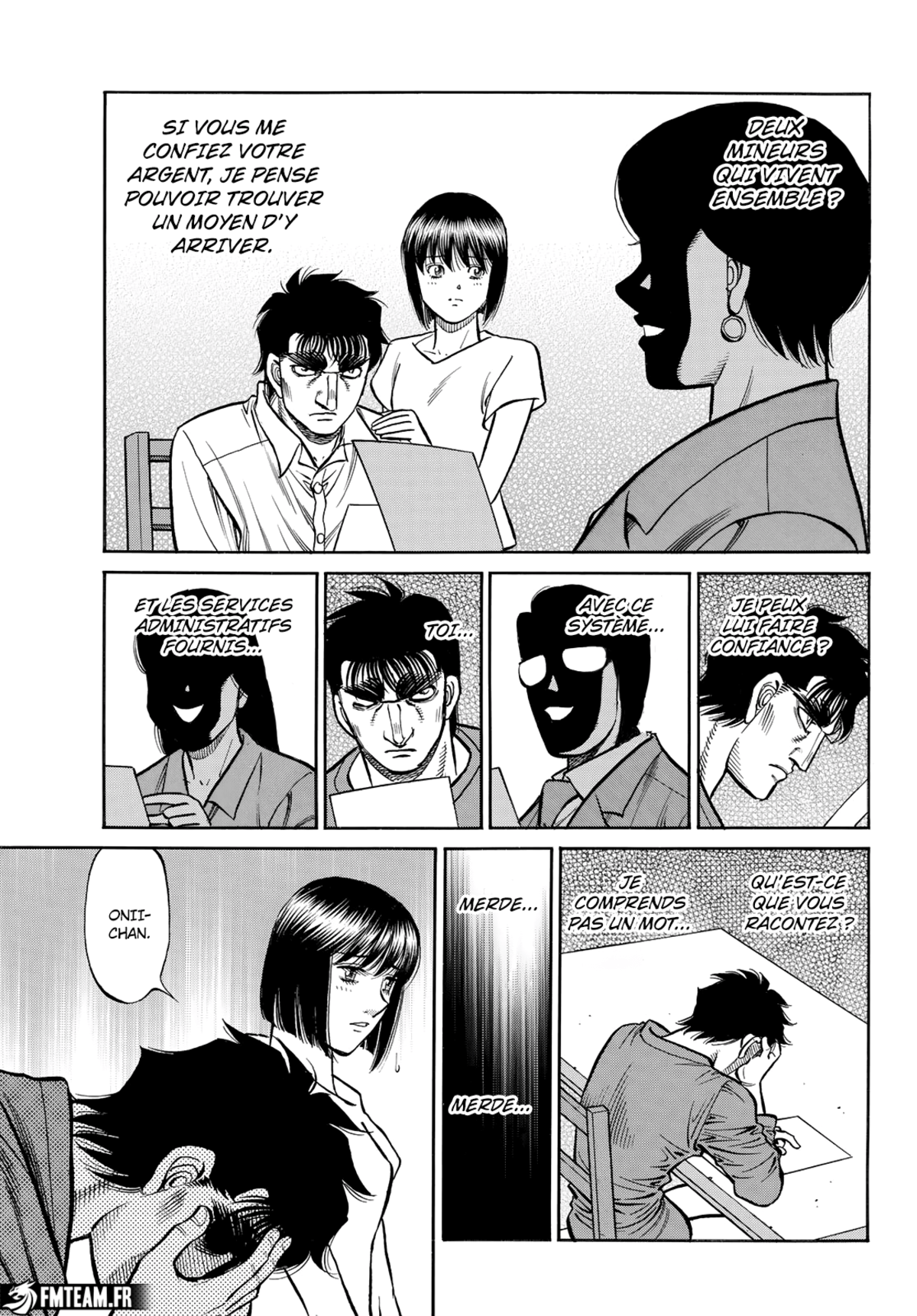 Hajime no Ippo Chapitre 1430 page 4