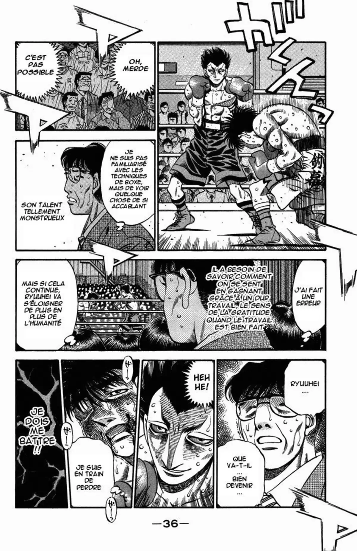 Hajime no Ippo Volume 55 page 36