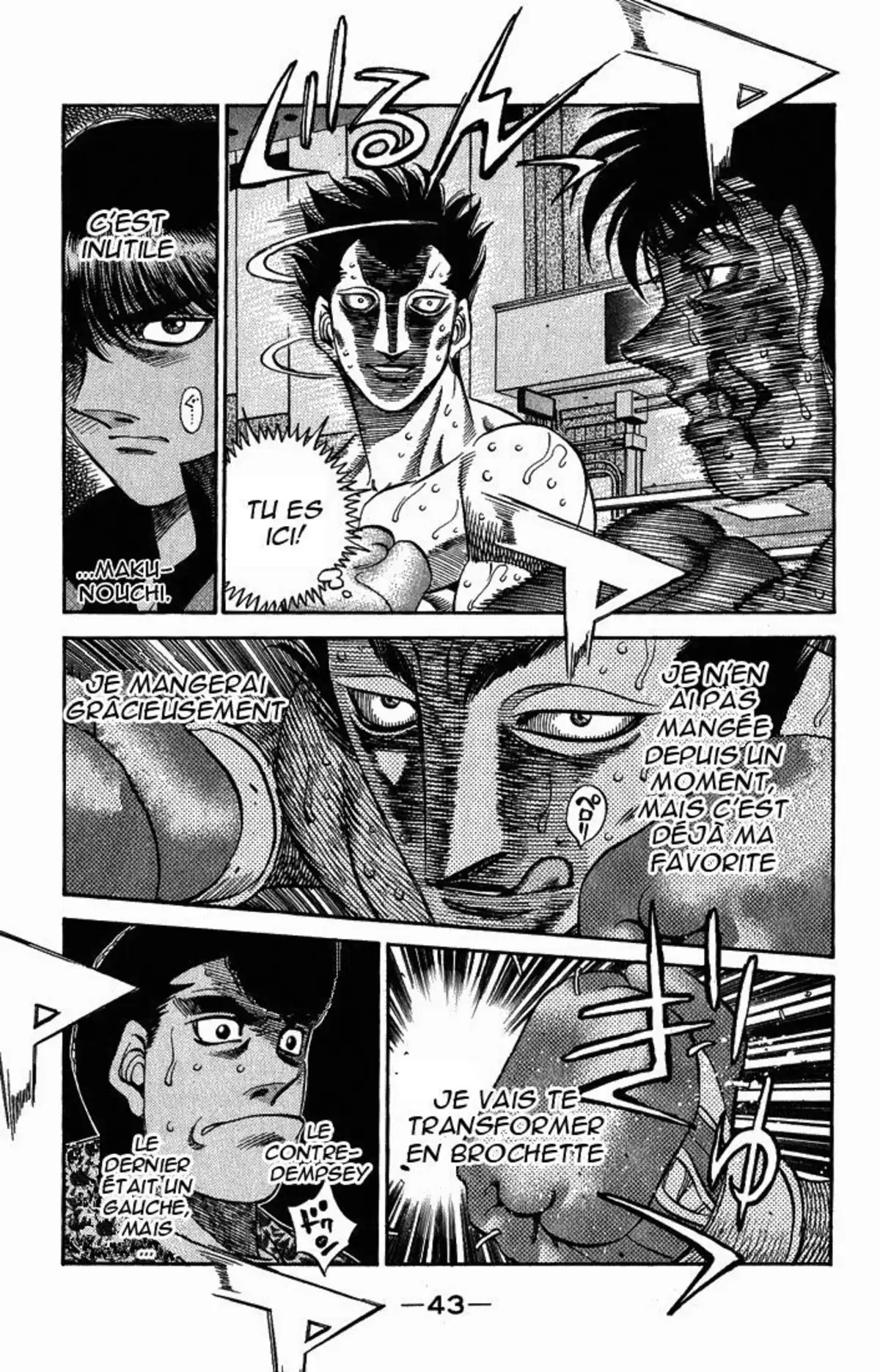 Hajime no Ippo Volume 55 page 43