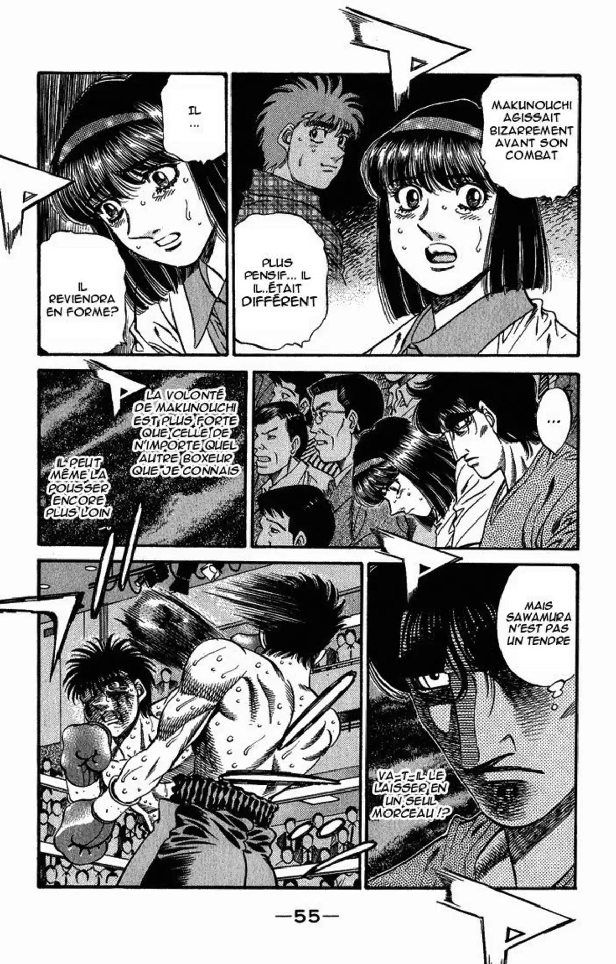 Hajime no Ippo Volume 55 page 54