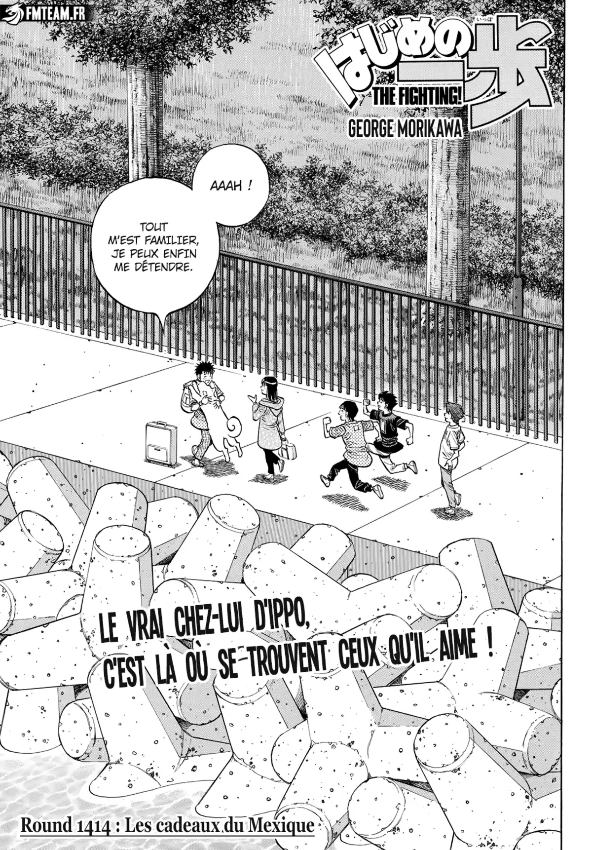 Hajime no Ippo Chapitre 1414 page 2