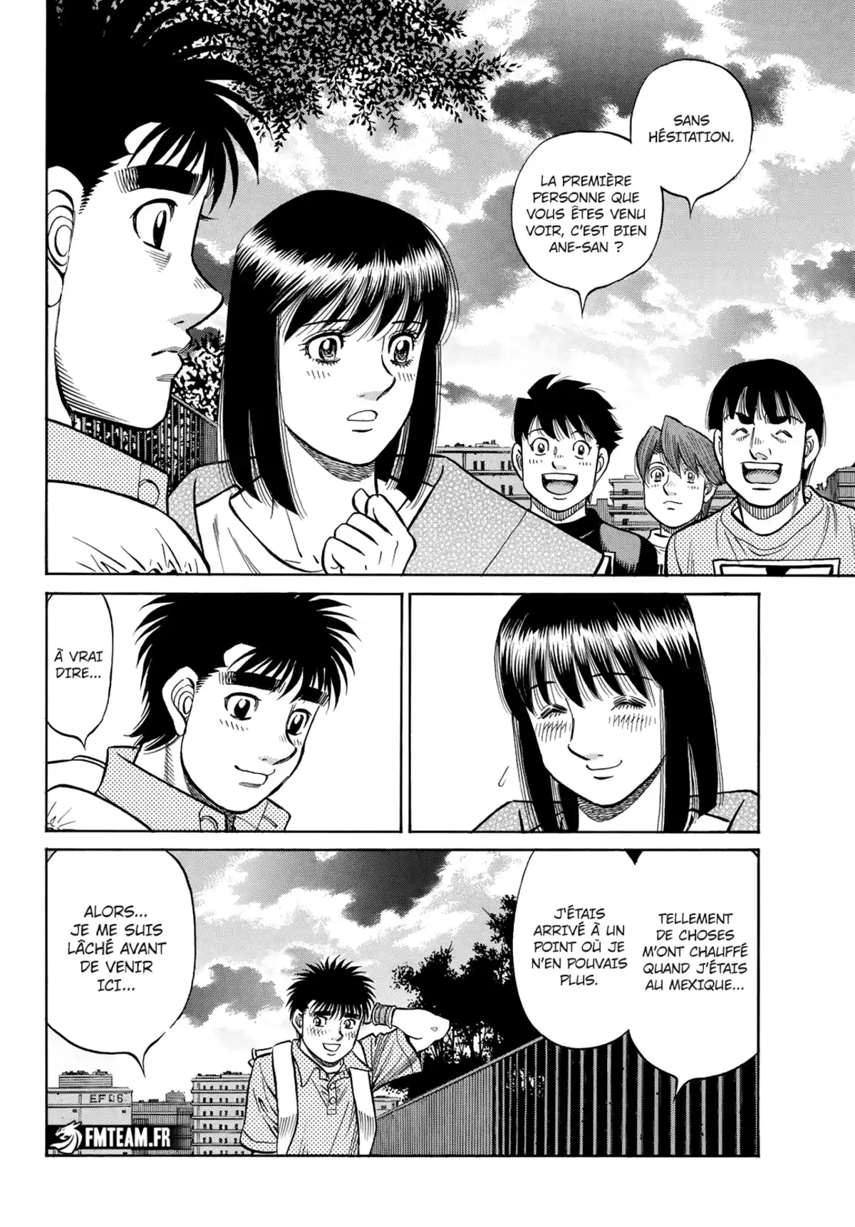 Hajime no Ippo Chapitre 1414 page 3