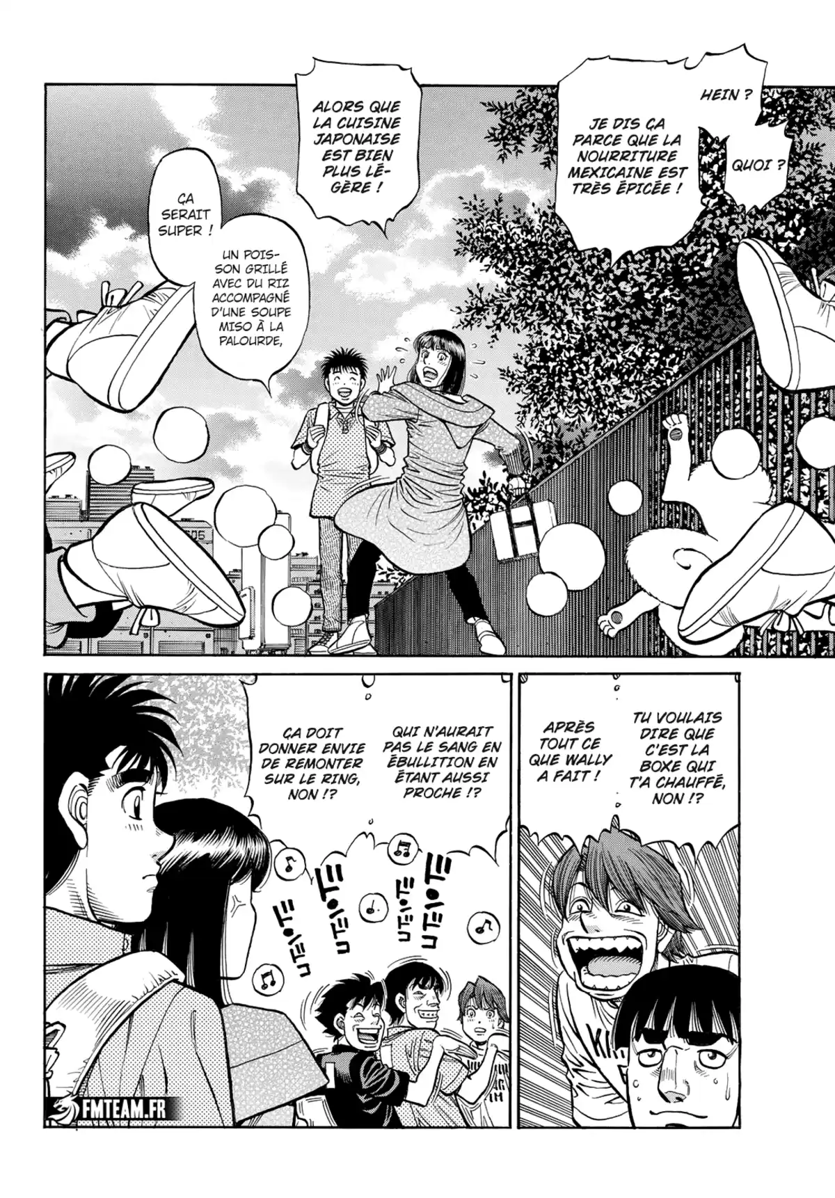 Hajime no Ippo Chapitre 1414 page 5