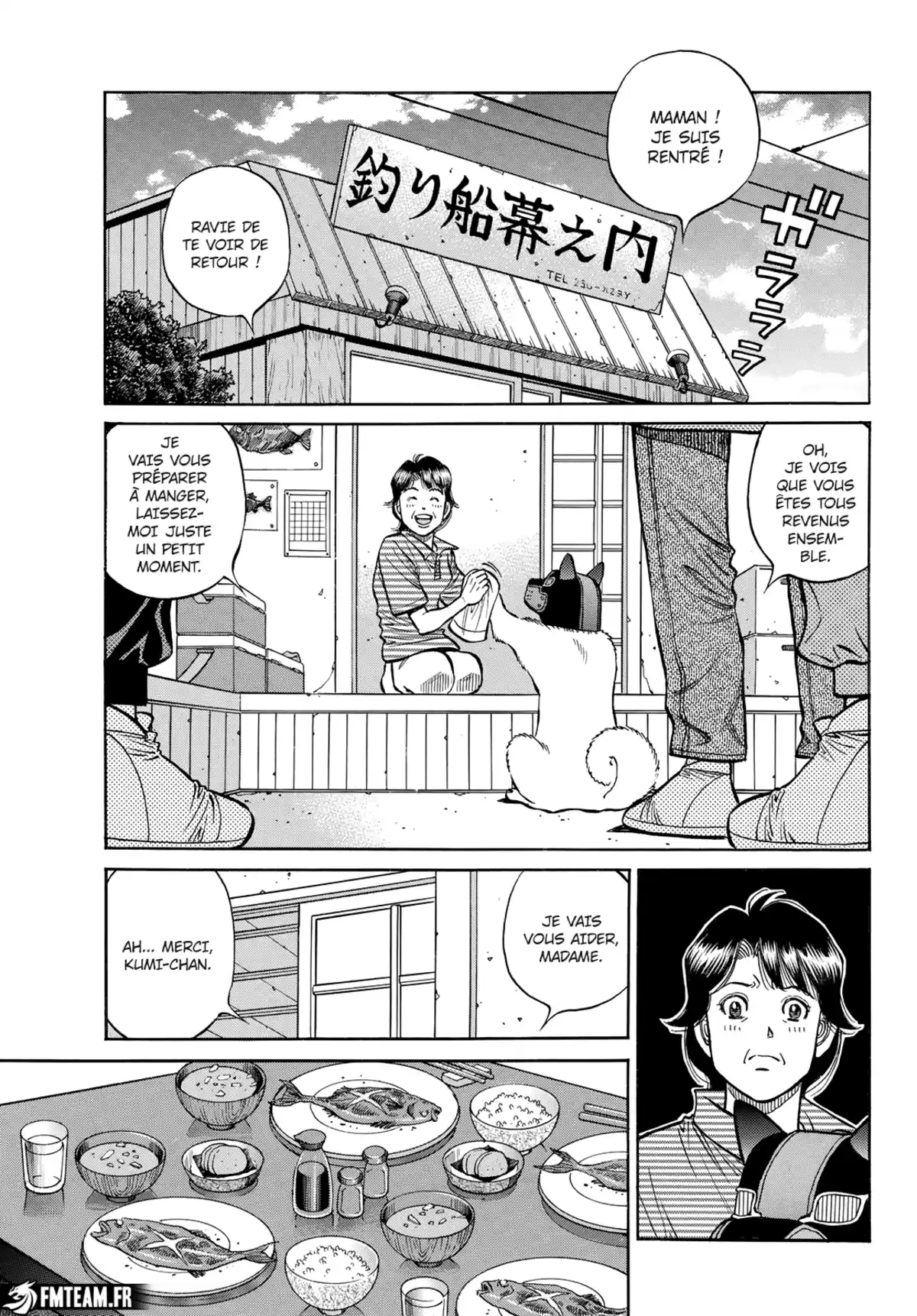Hajime no Ippo Chapitre 1414 page 8
