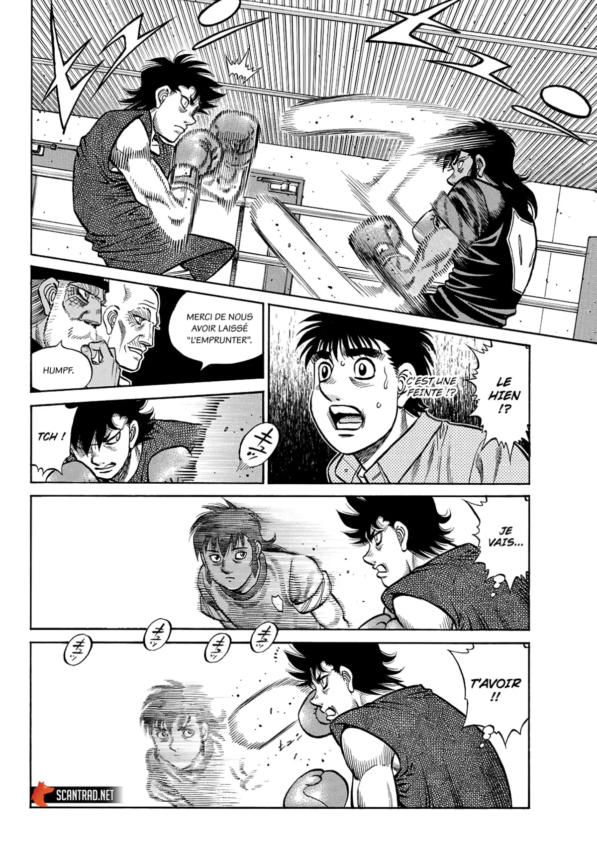 Hajime no Ippo Chapitre 1383 page 8