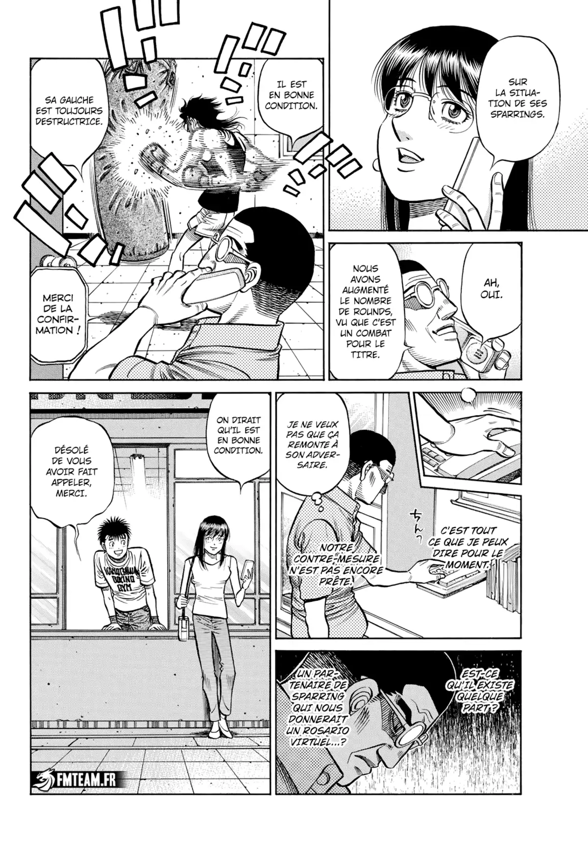 Hajime no Ippo Chapitre 1432 page 13