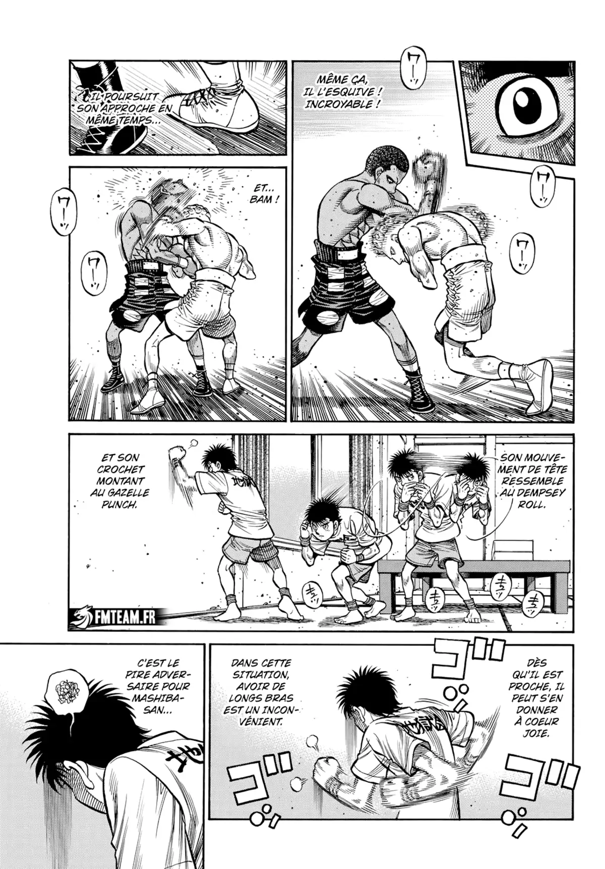 Hajime no Ippo Chapitre 1432 page 6