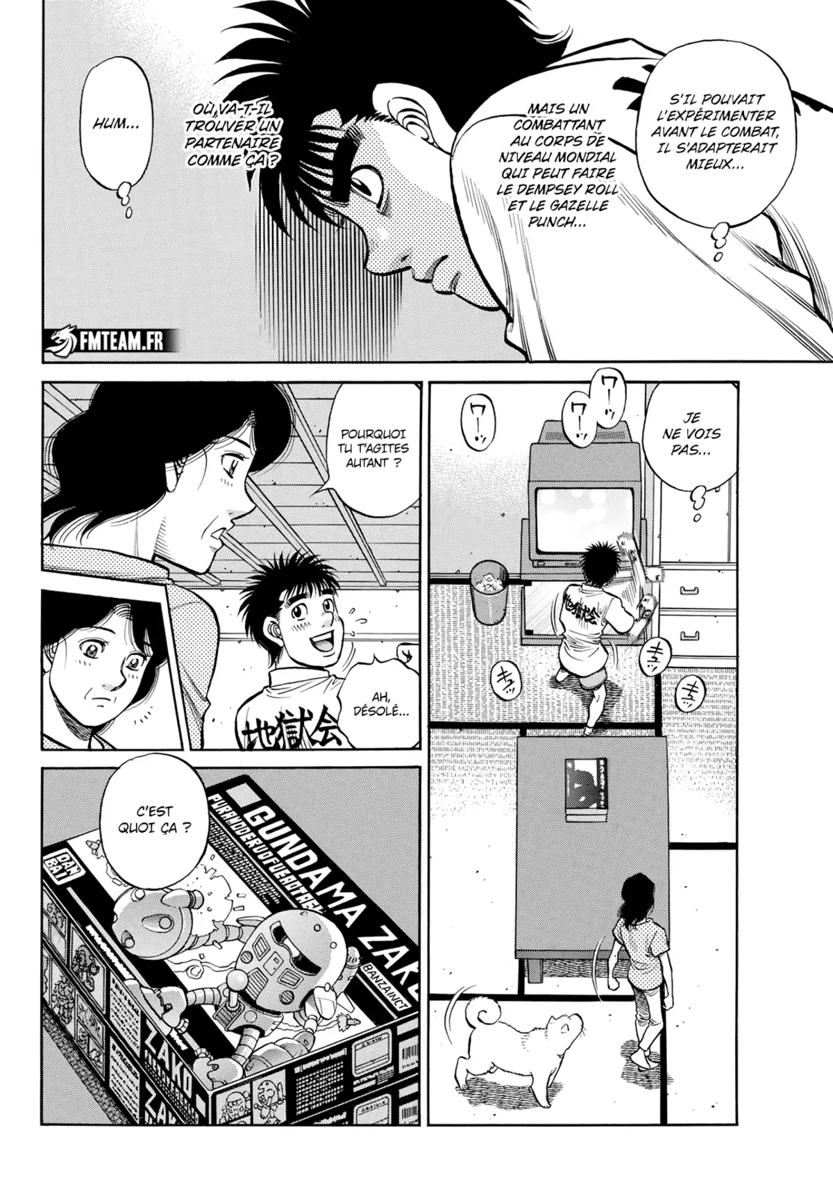 Hajime no Ippo Chapitre 1432 page 7