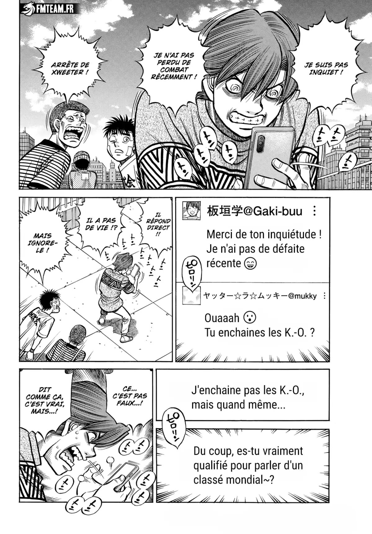 Hajime no Ippo Chapitre 1442 page 5