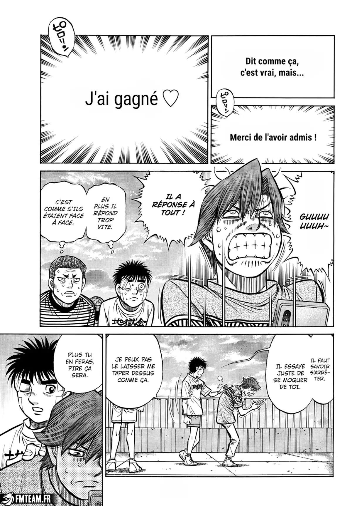 Hajime no Ippo Chapitre 1442 page 6