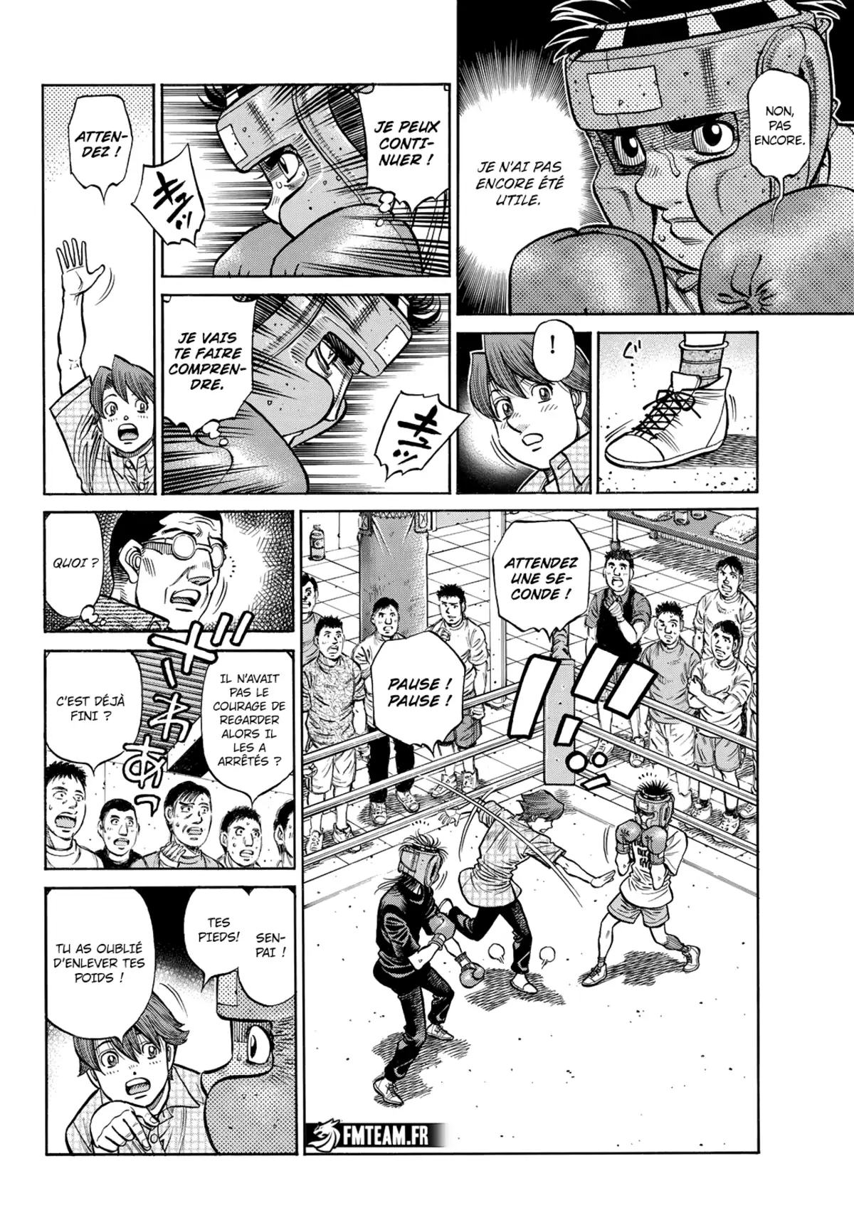 Hajime no Ippo Chapitre 1435 page 9