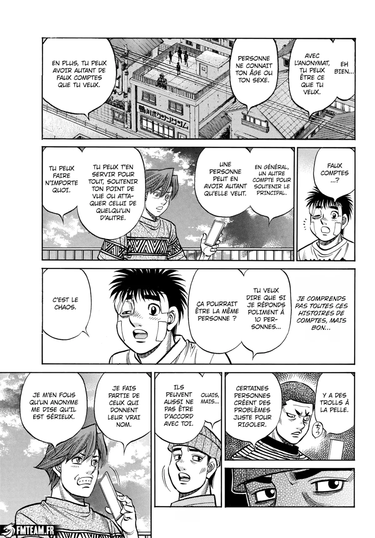 Hajime no Ippo Chapitre 1441 page 10