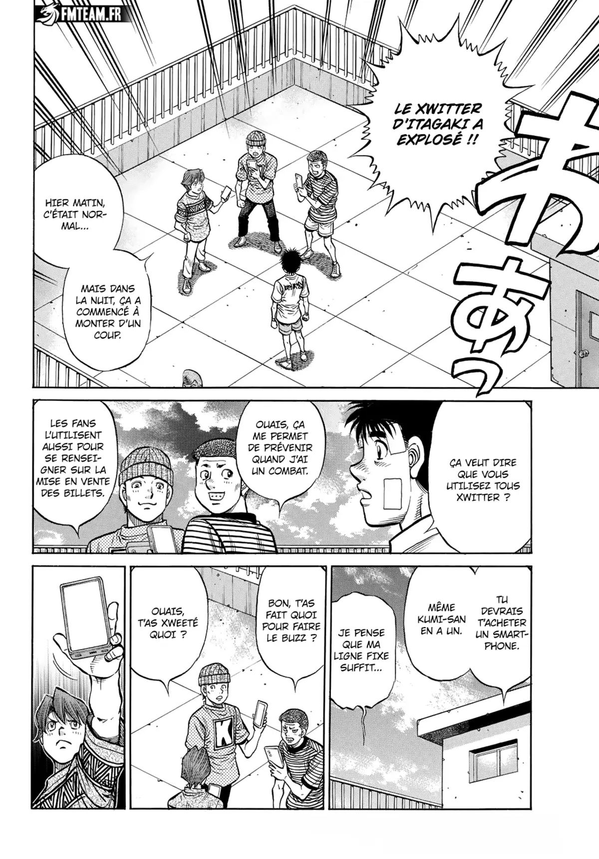 Hajime no Ippo Chapitre 1441 page 5