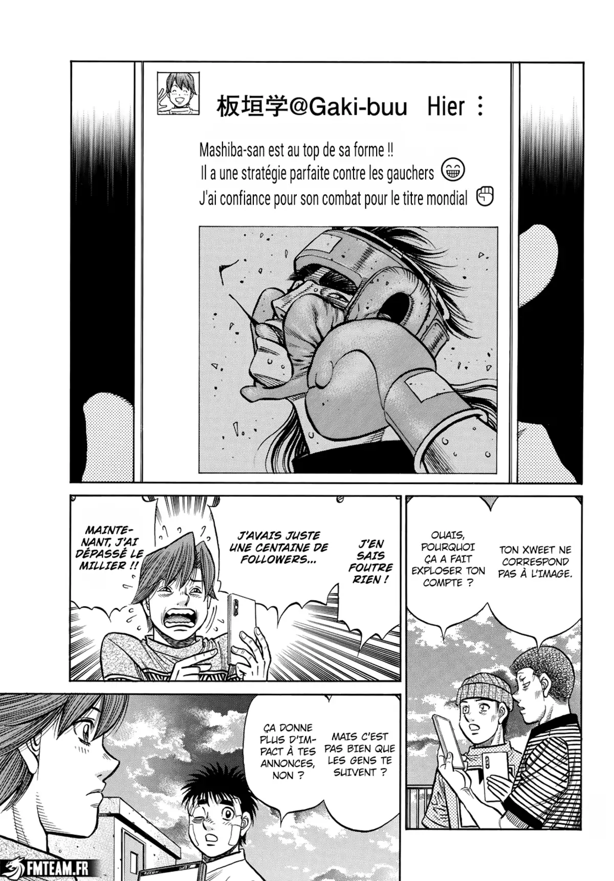 Hajime no Ippo Chapitre 1441 page 6