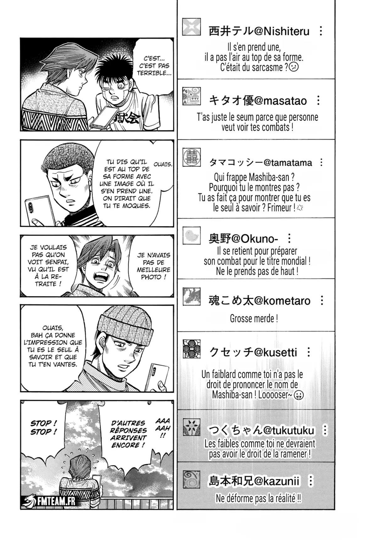 Hajime no Ippo Chapitre 1441 page 7