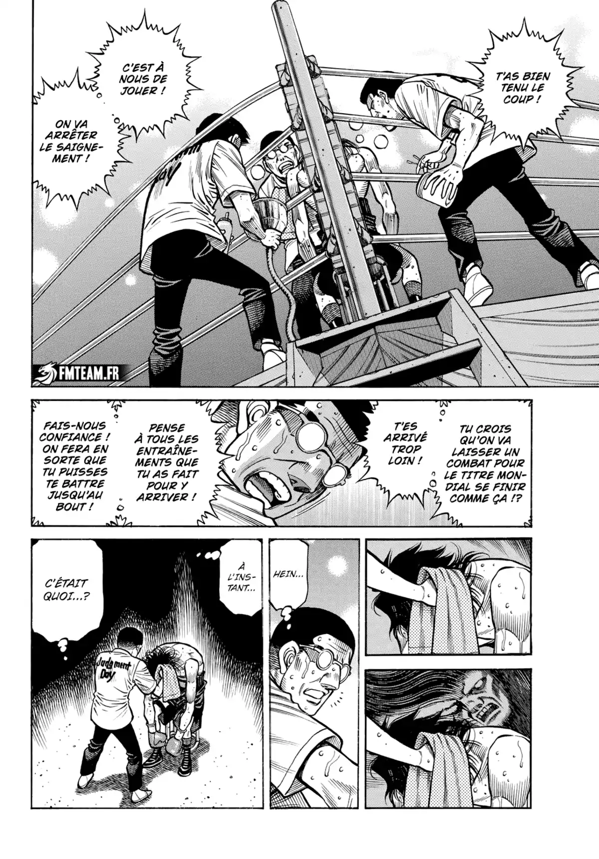Hajime no Ippo Chapitre 1465 page 13