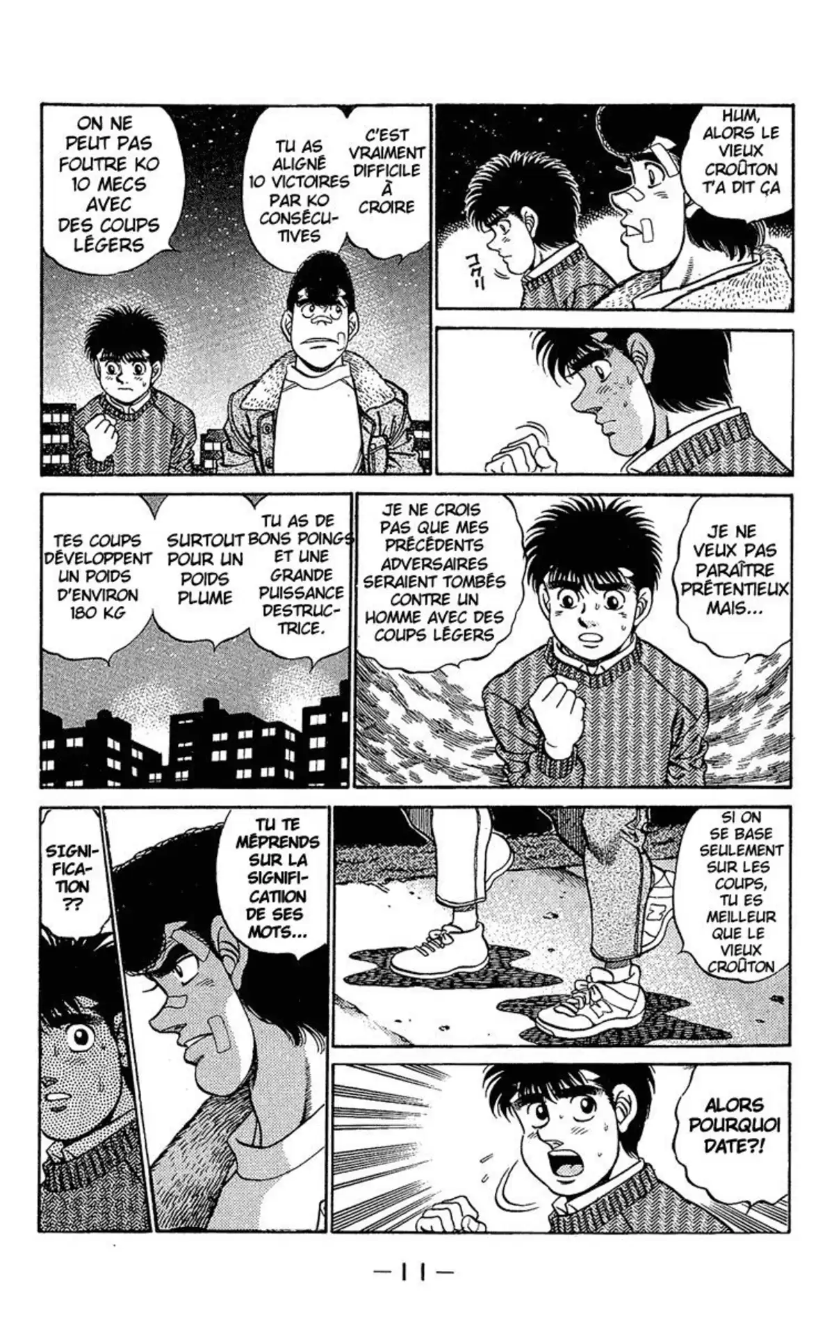 Hajime no Ippo Volume 21 page 11