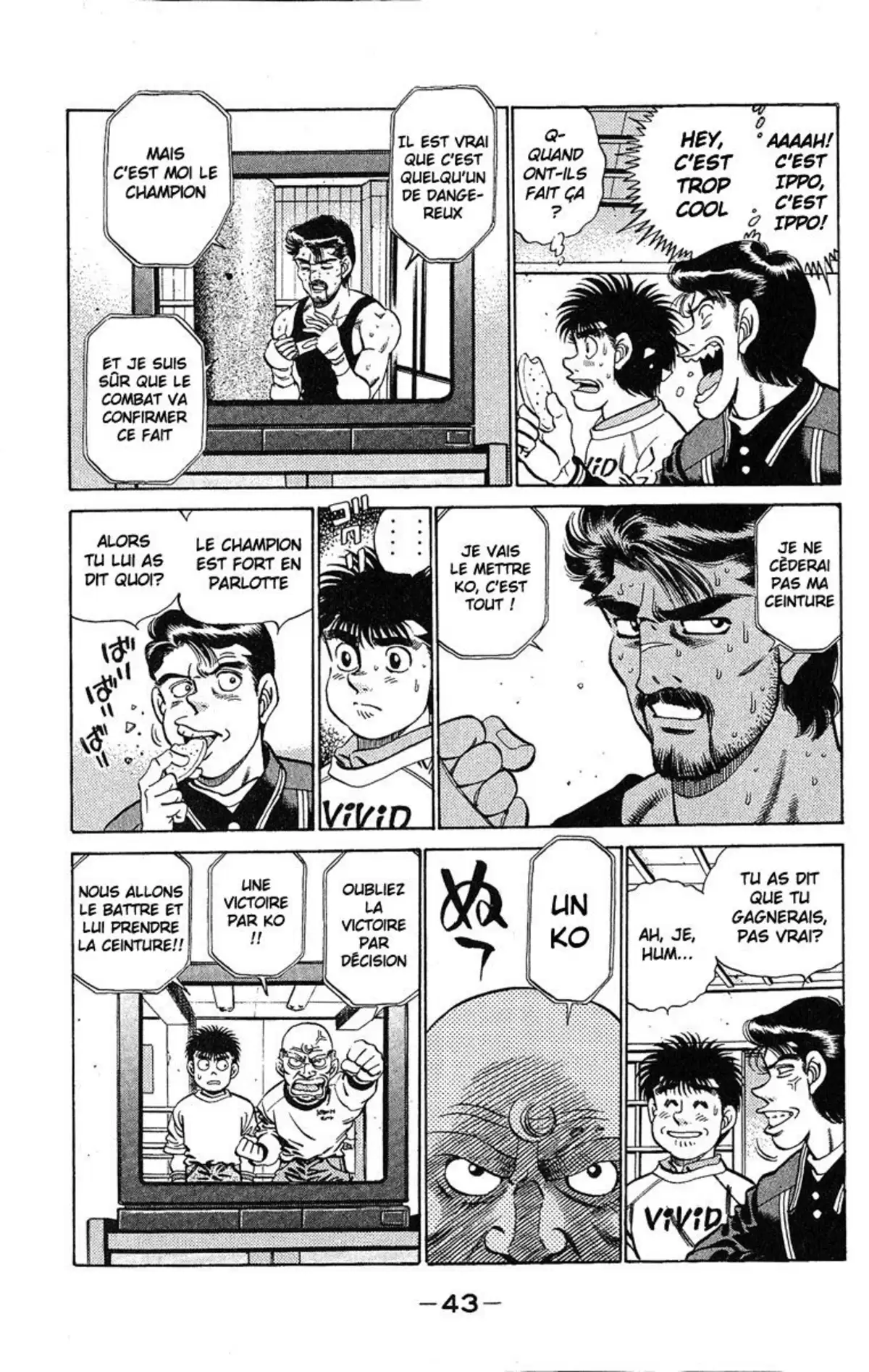 Hajime no Ippo Volume 21 page 43