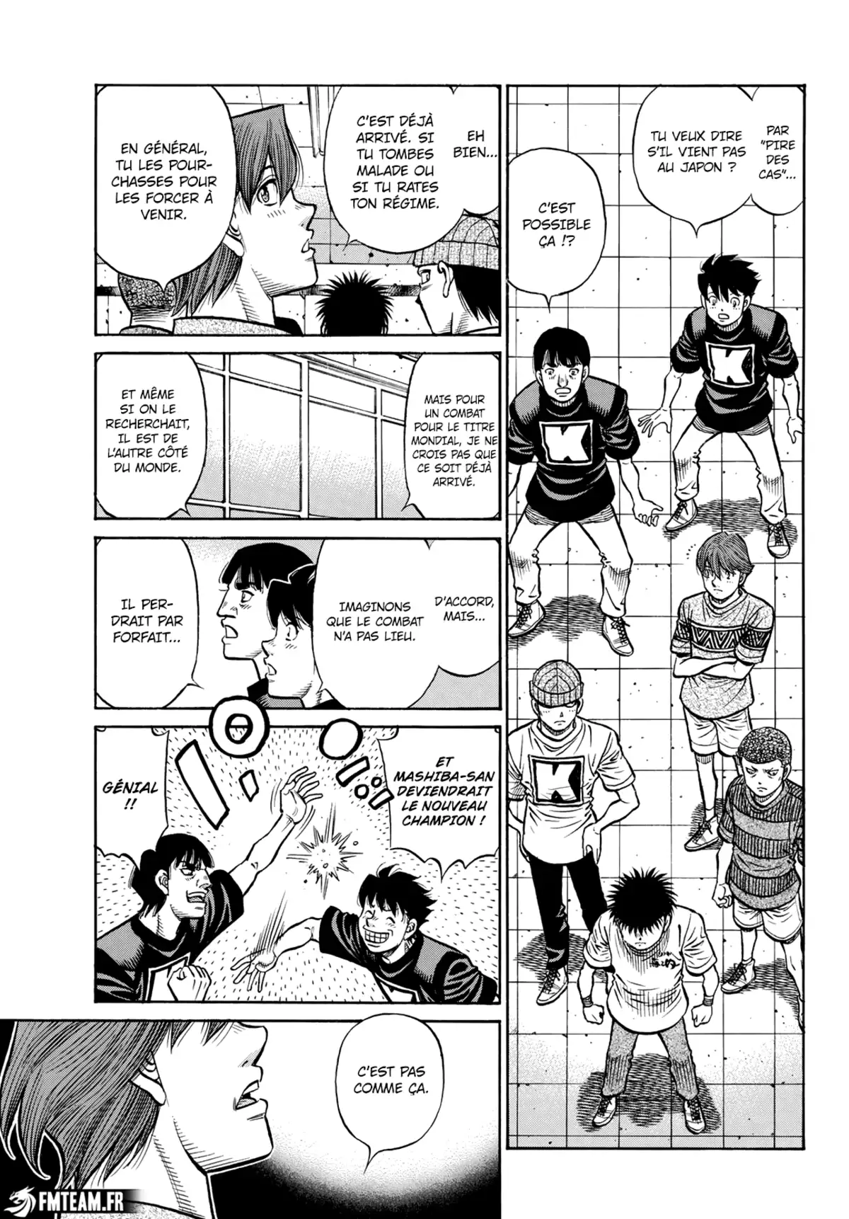 Hajime no Ippo Chapitre 1444 page 8