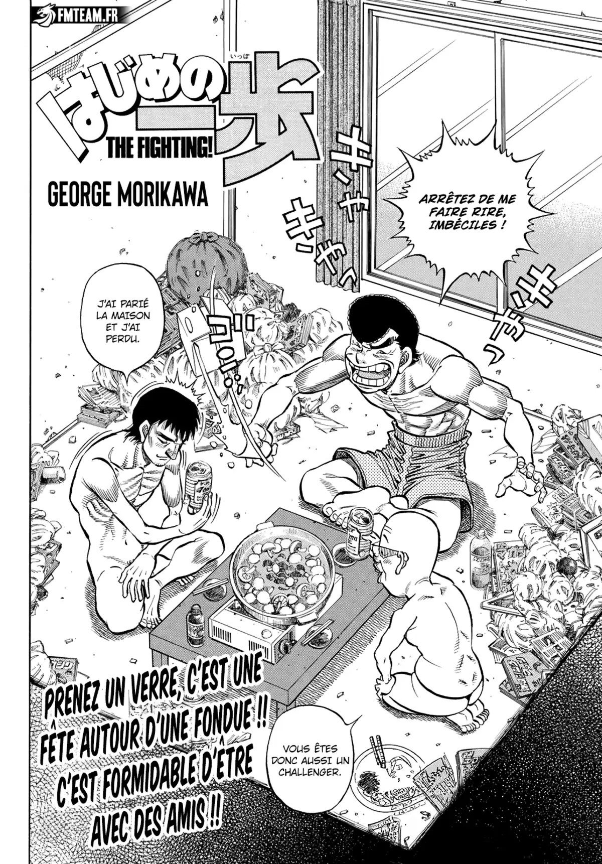 Hajime no Ippo Chapitre 1443 page 3