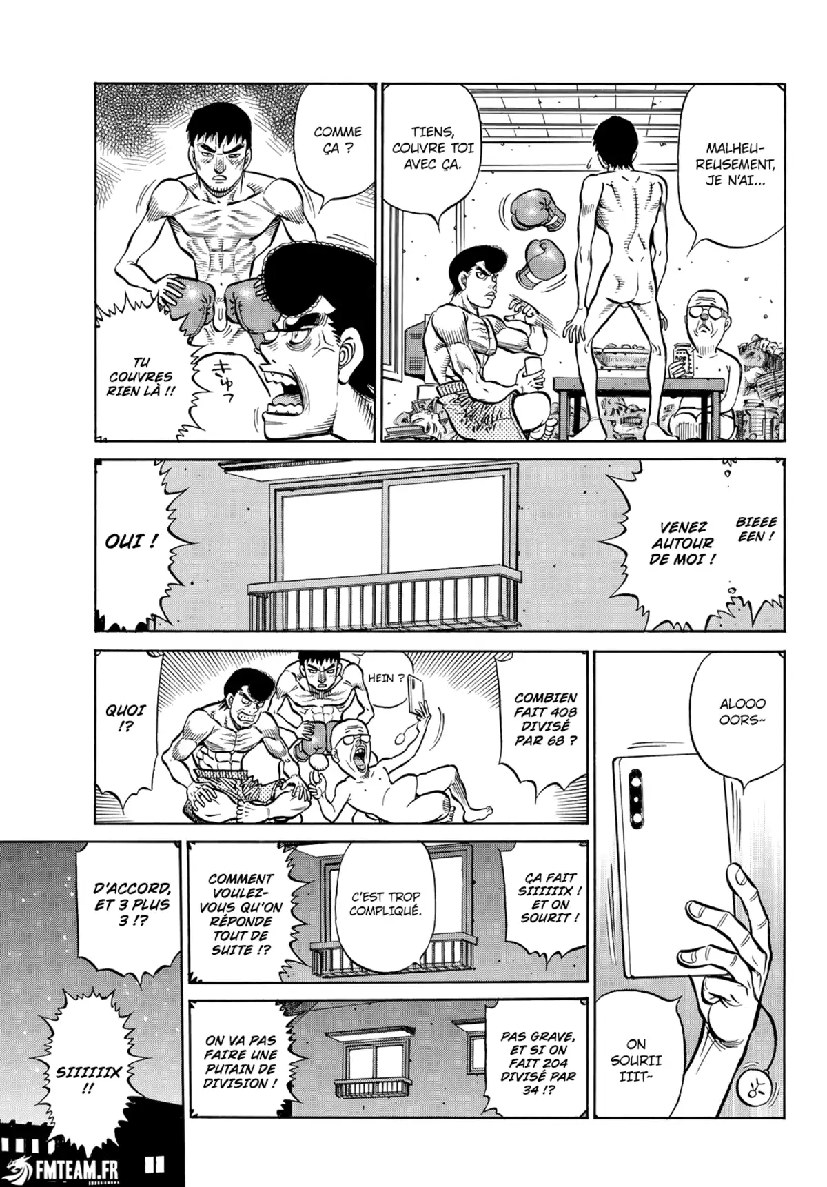 Hajime no Ippo Chapitre 1443 page 6