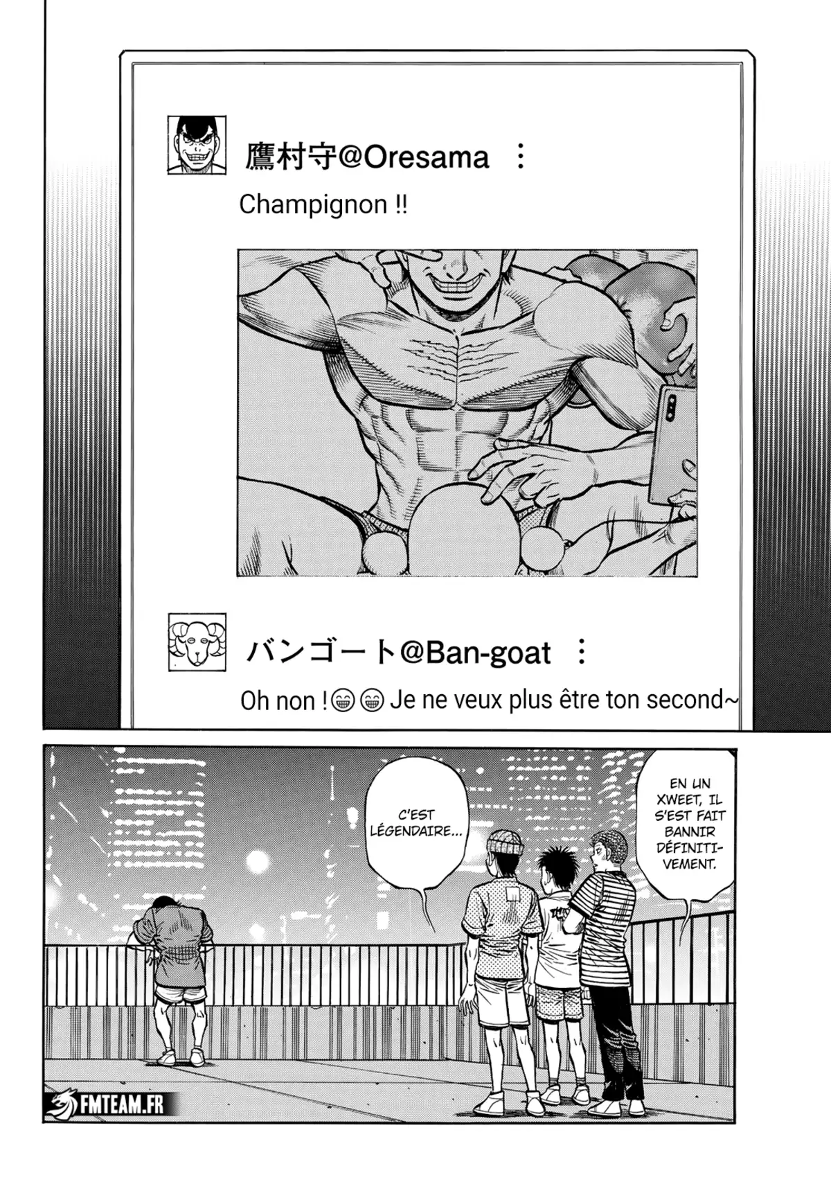 Hajime no Ippo Chapitre 1443 page 9