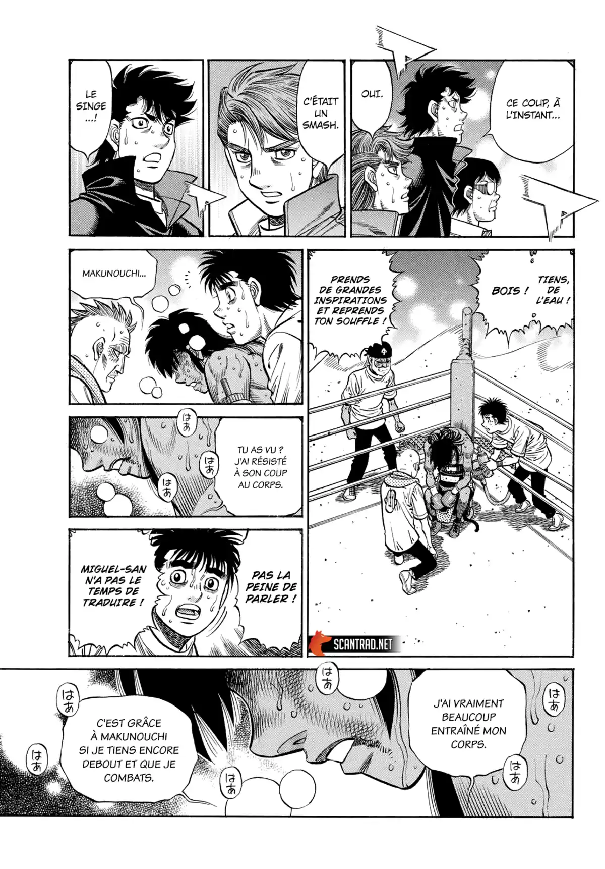 Hajime no Ippo Chapitre 1406 page 3