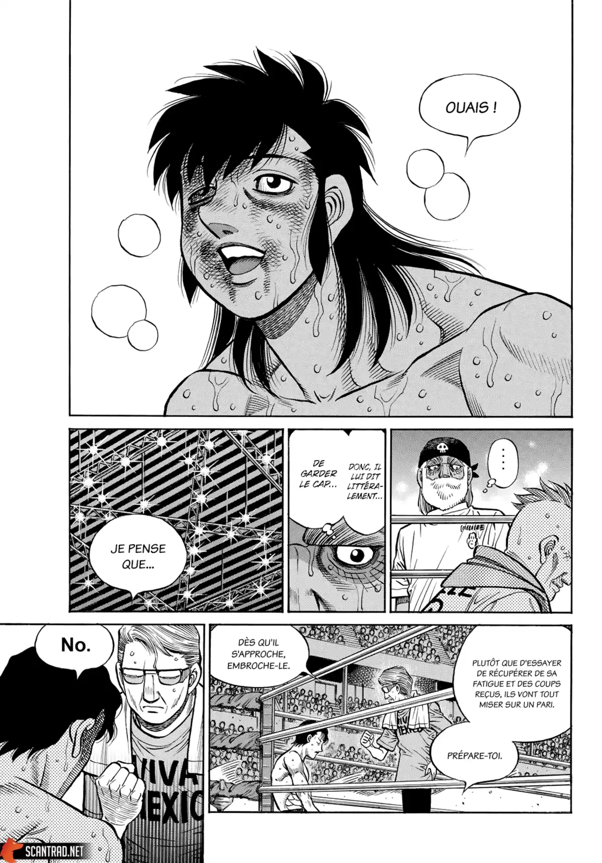 Hajime no Ippo Chapitre 1406 page 7