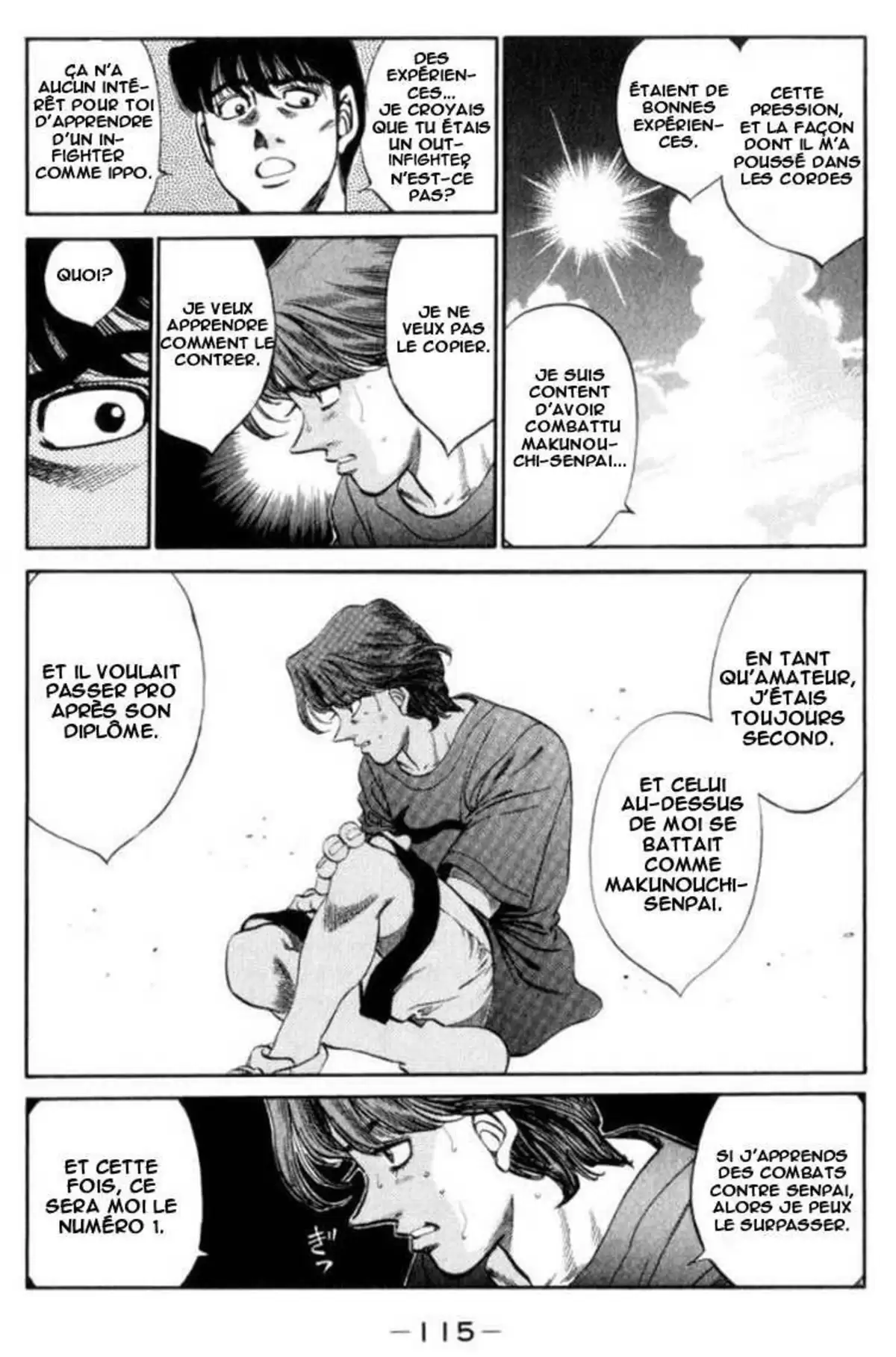Hajime no Ippo Volume 40 page 110