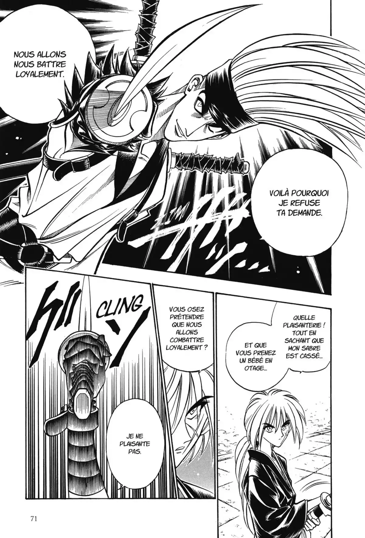 Kenshin le Vagabond – Perfect Edition Volume 8 page 72
