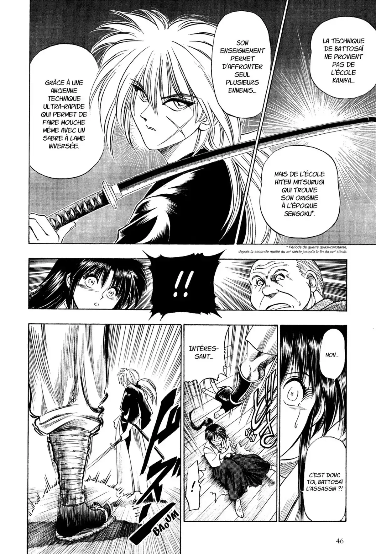 Kenshin le Vagabond – Perfect Edition Volume 1 page 48