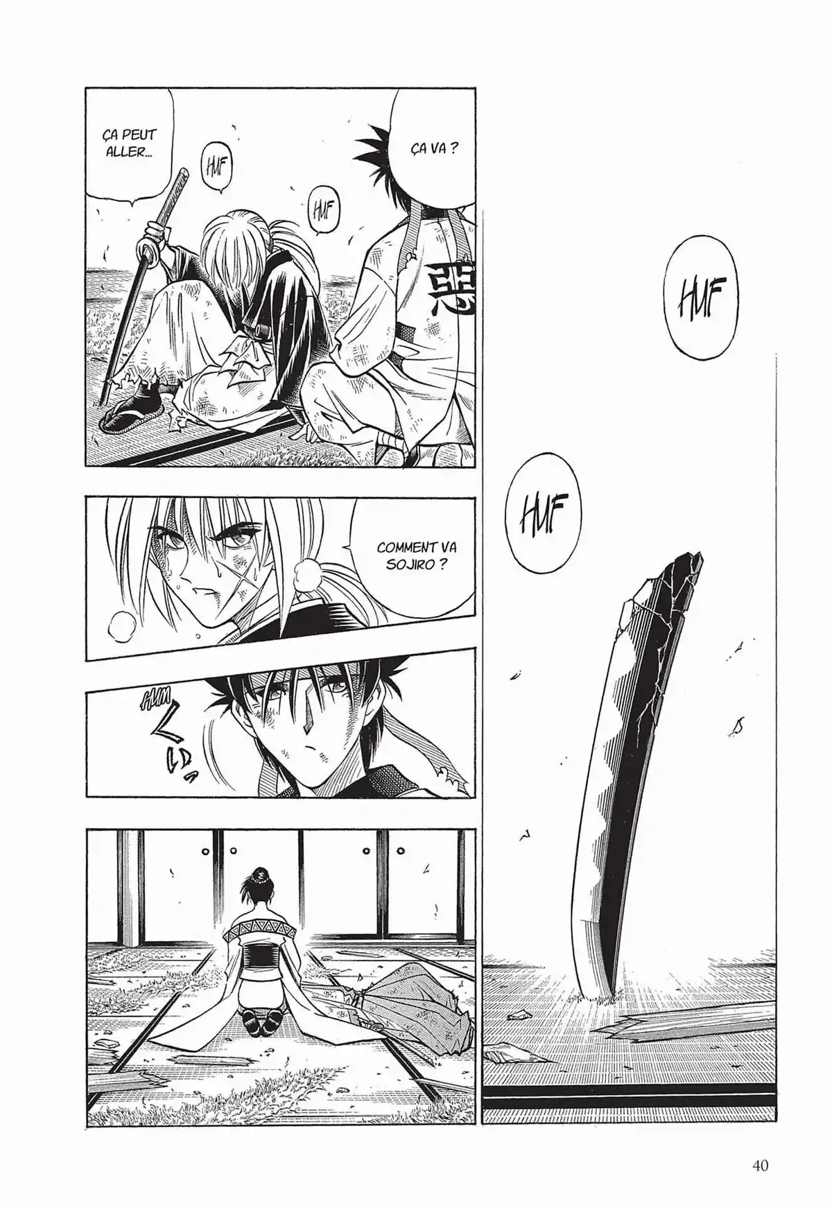 Kenshin le Vagabond – Perfect Edition Volume 13 page 40