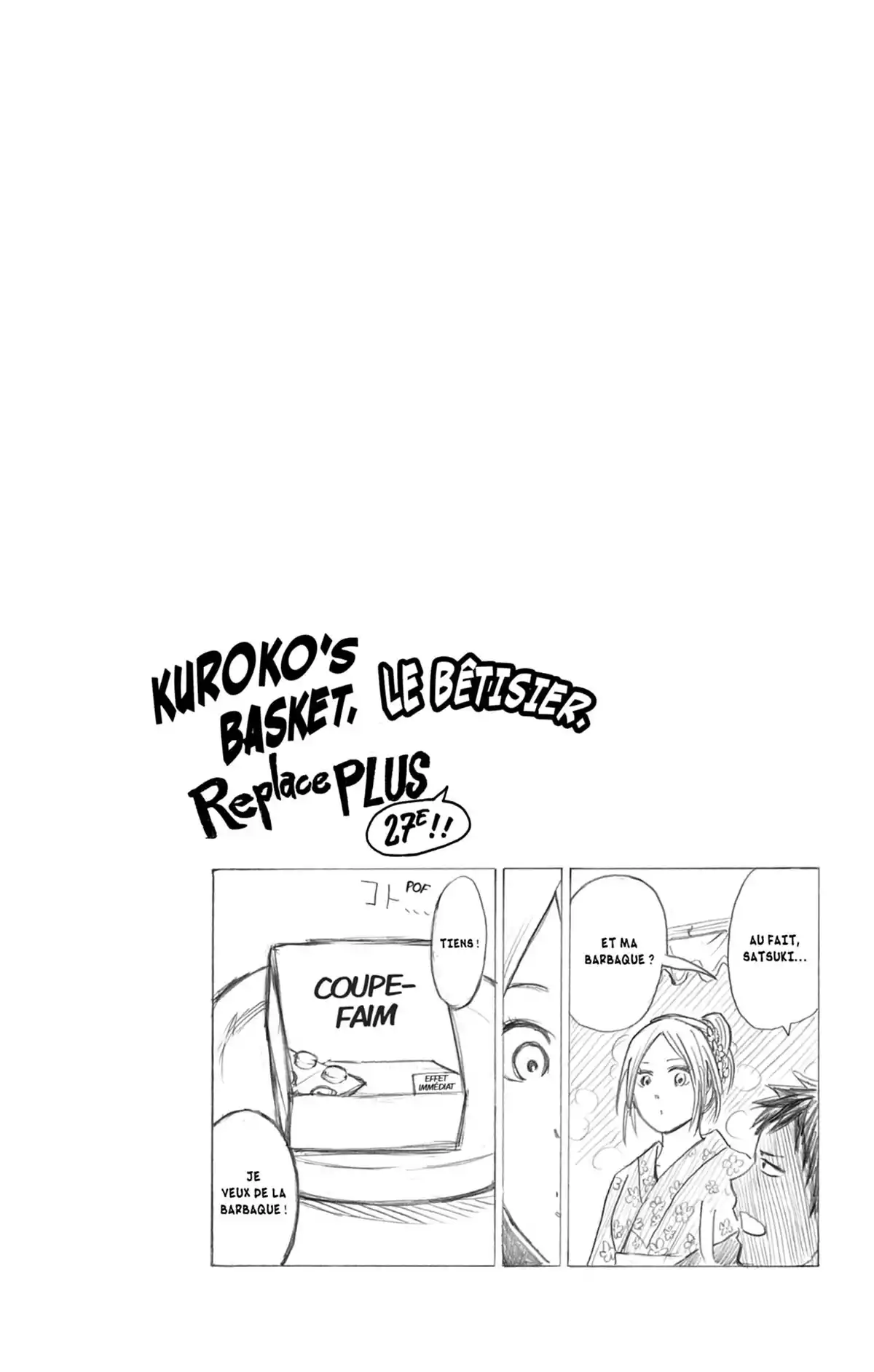 Kuroko no Basket – Replace PLUS Volume 6 page 122