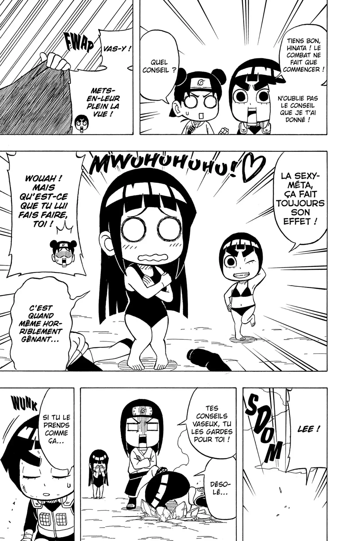 Rock Lee – Les péripéties d’un ninja en herbe Volume 7 page 18