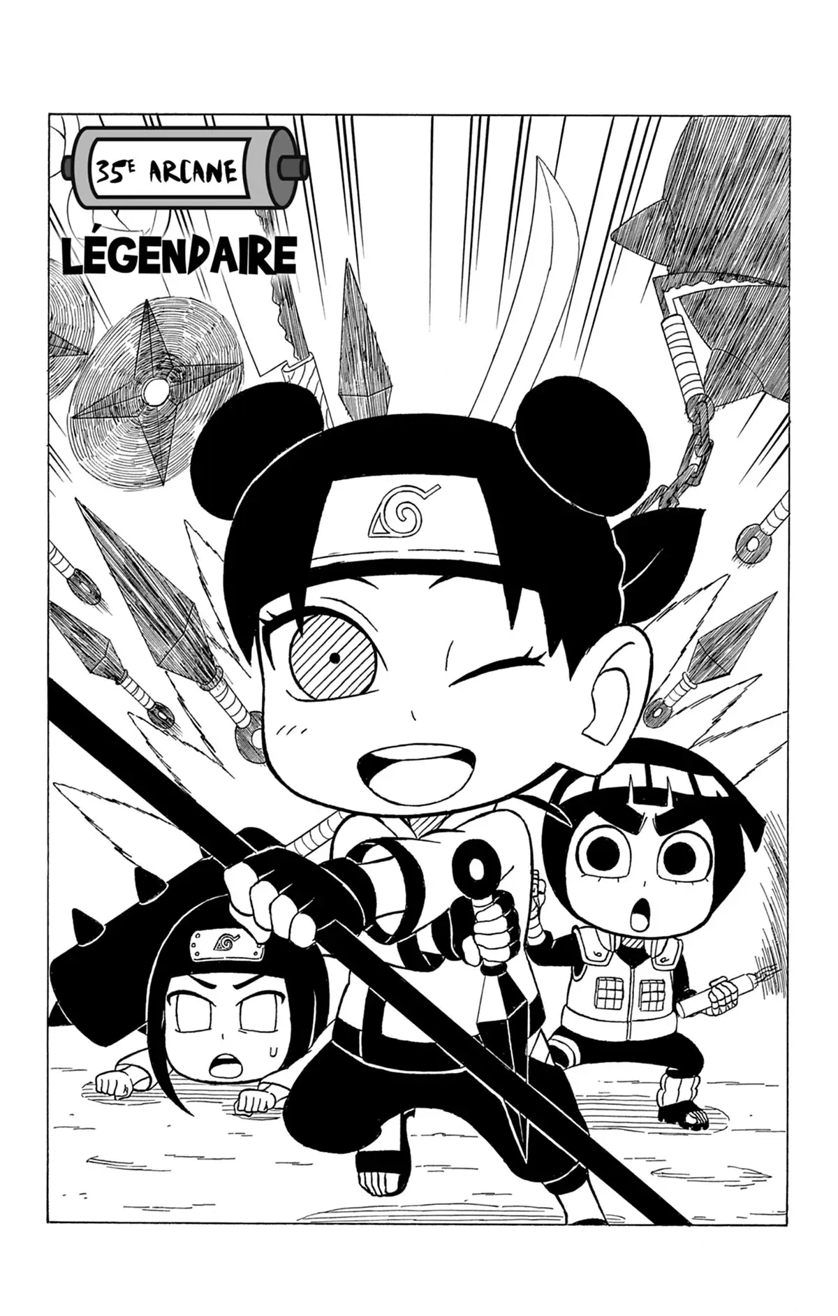 Rock Lee – Les péripéties d’un ninja en herbe Volume 7 page 32