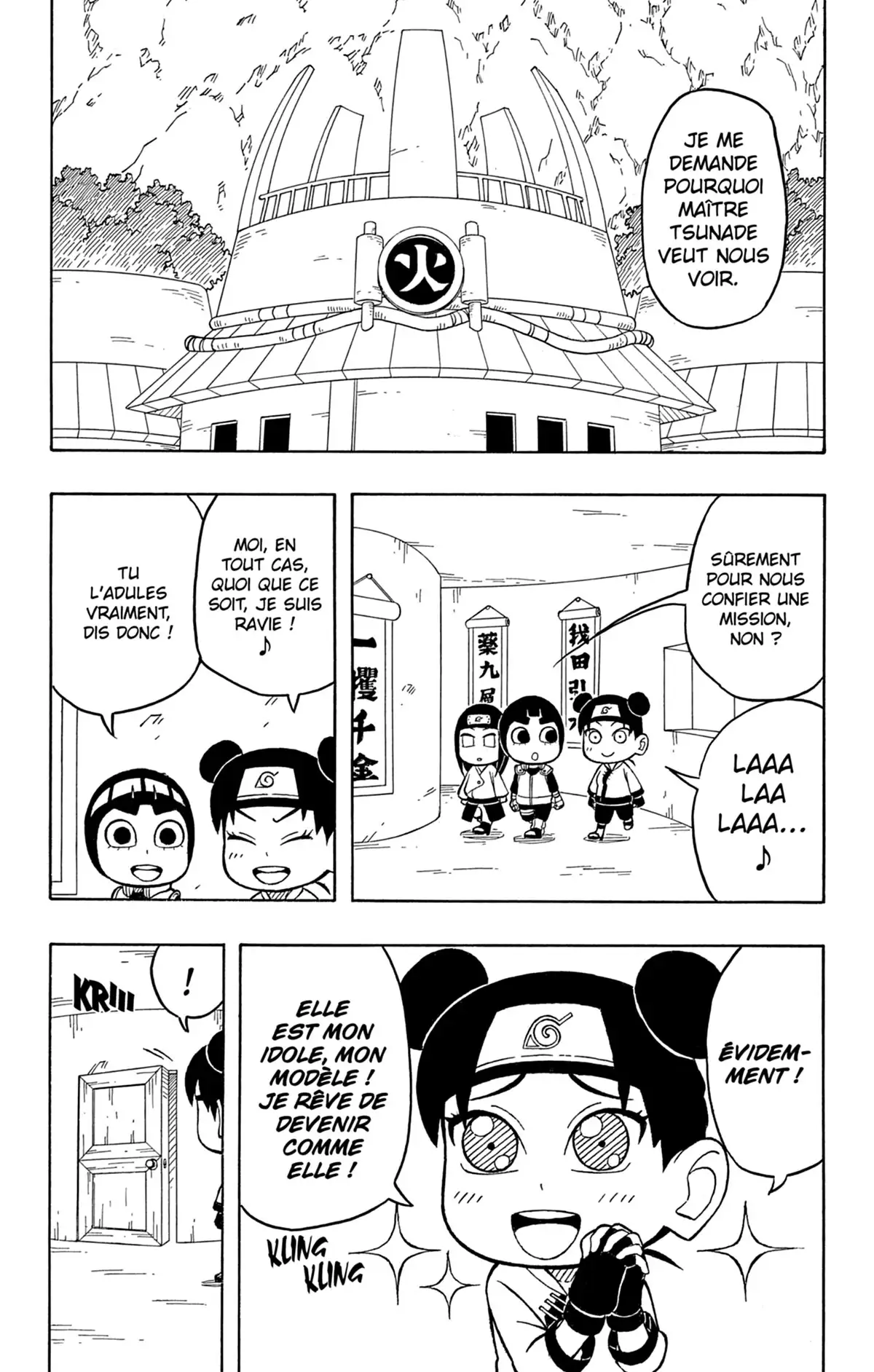 Rock Lee – Les péripéties d’un ninja en herbe Volume 7 page 33