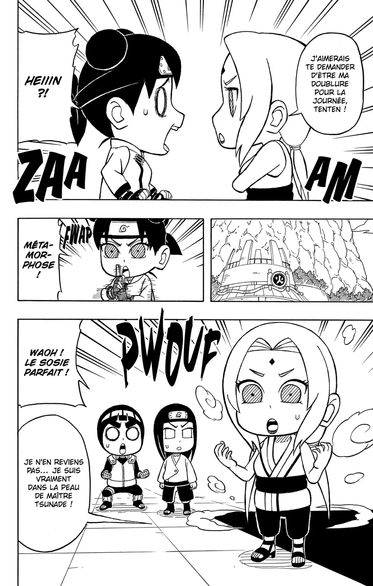 Rock Lee – Les péripéties d’un ninja en herbe Volume 7 page 35