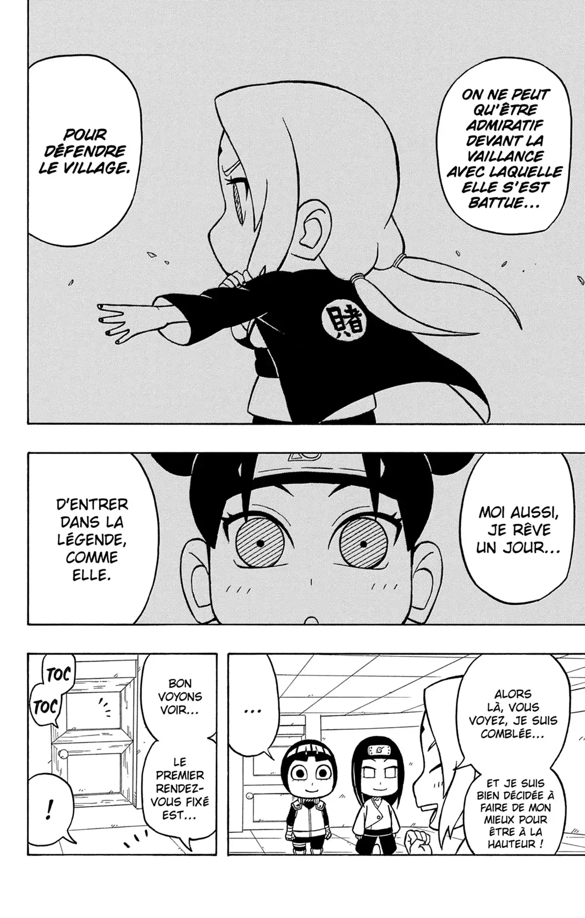 Rock Lee – Les péripéties d’un ninja en herbe Volume 7 page 37